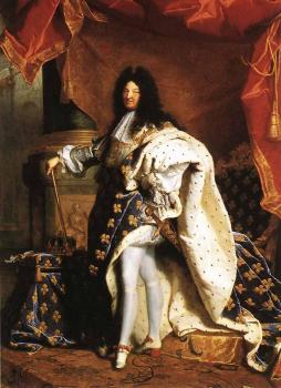 亞森特 裡喬德 Portrait Of Louis XIV